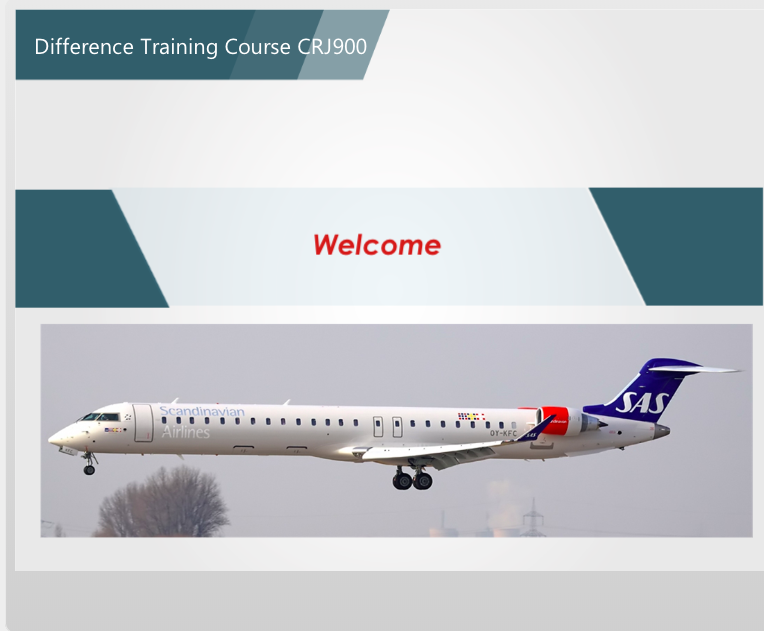 CRJ900 Difference Training Course 1
